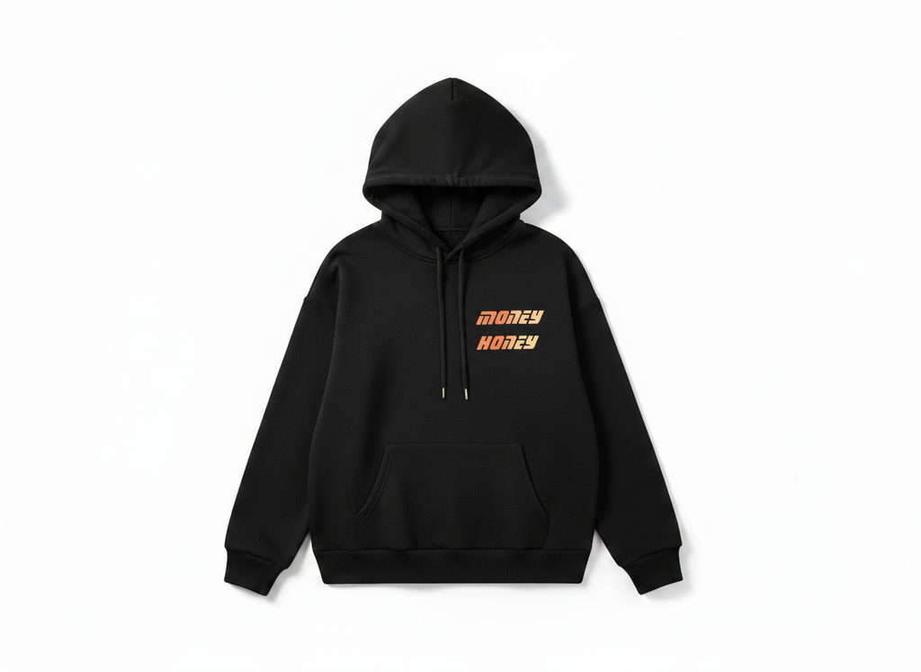 Money Honey Hoodie Mockup - Right Side