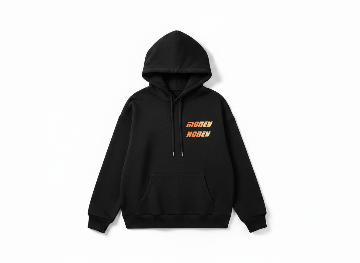 Money Honey Hoodie Mockup - Right Side